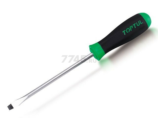 Отвертка шлицевая SL4 TOPTUL Anti-Slip (FAAB0410)