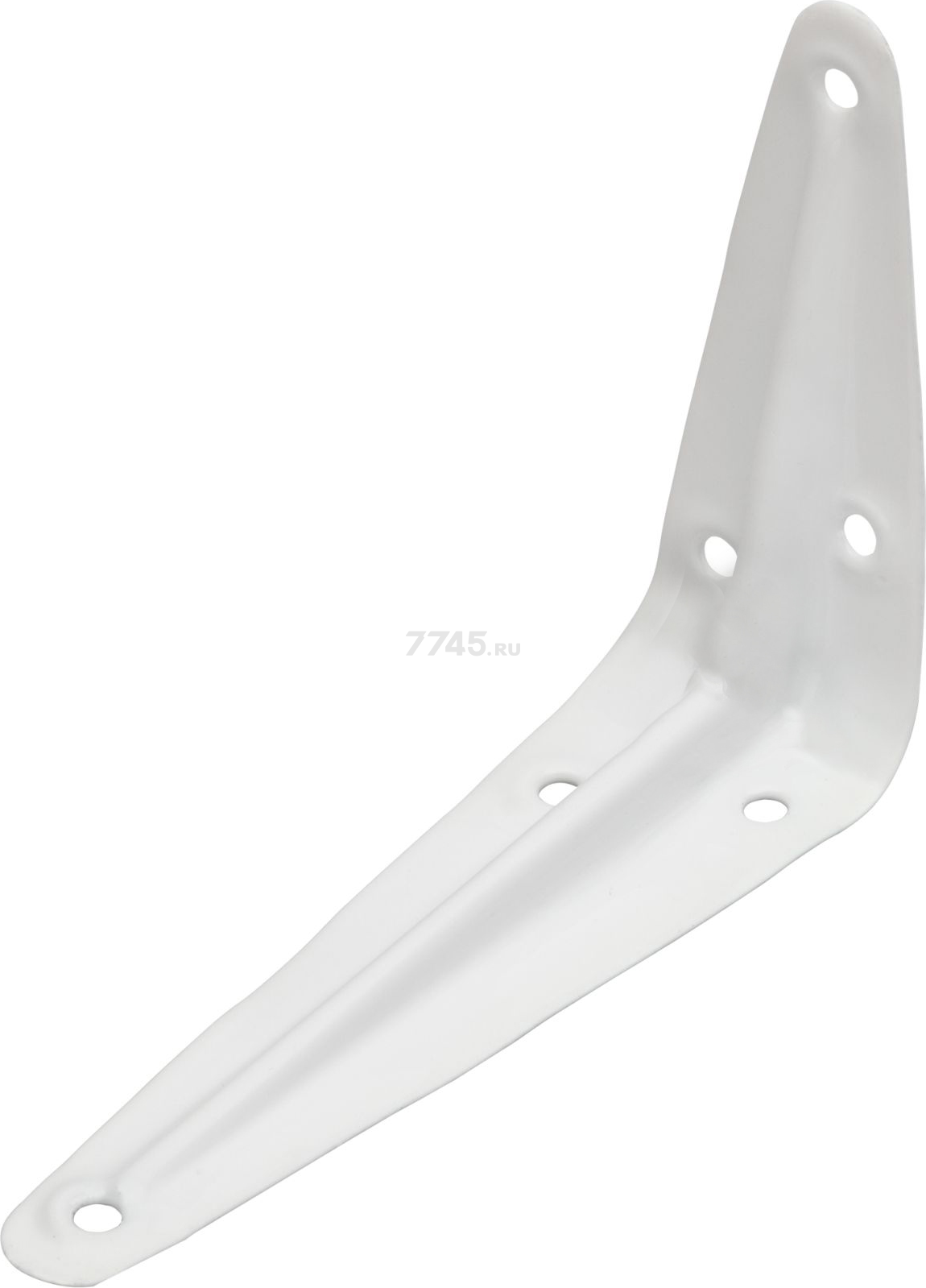 Кронштейн с ребром жесткости 125х150 мм белый STARFIX (SMP-90172-1)