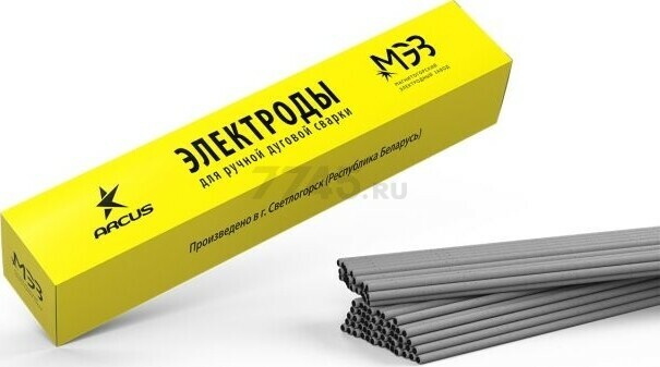 Электрод для углеродистой стали 2,5 мм МЭЗ/ARCUS УОНИ-13/55 4,5 кг (4816088801035) - Фото 2