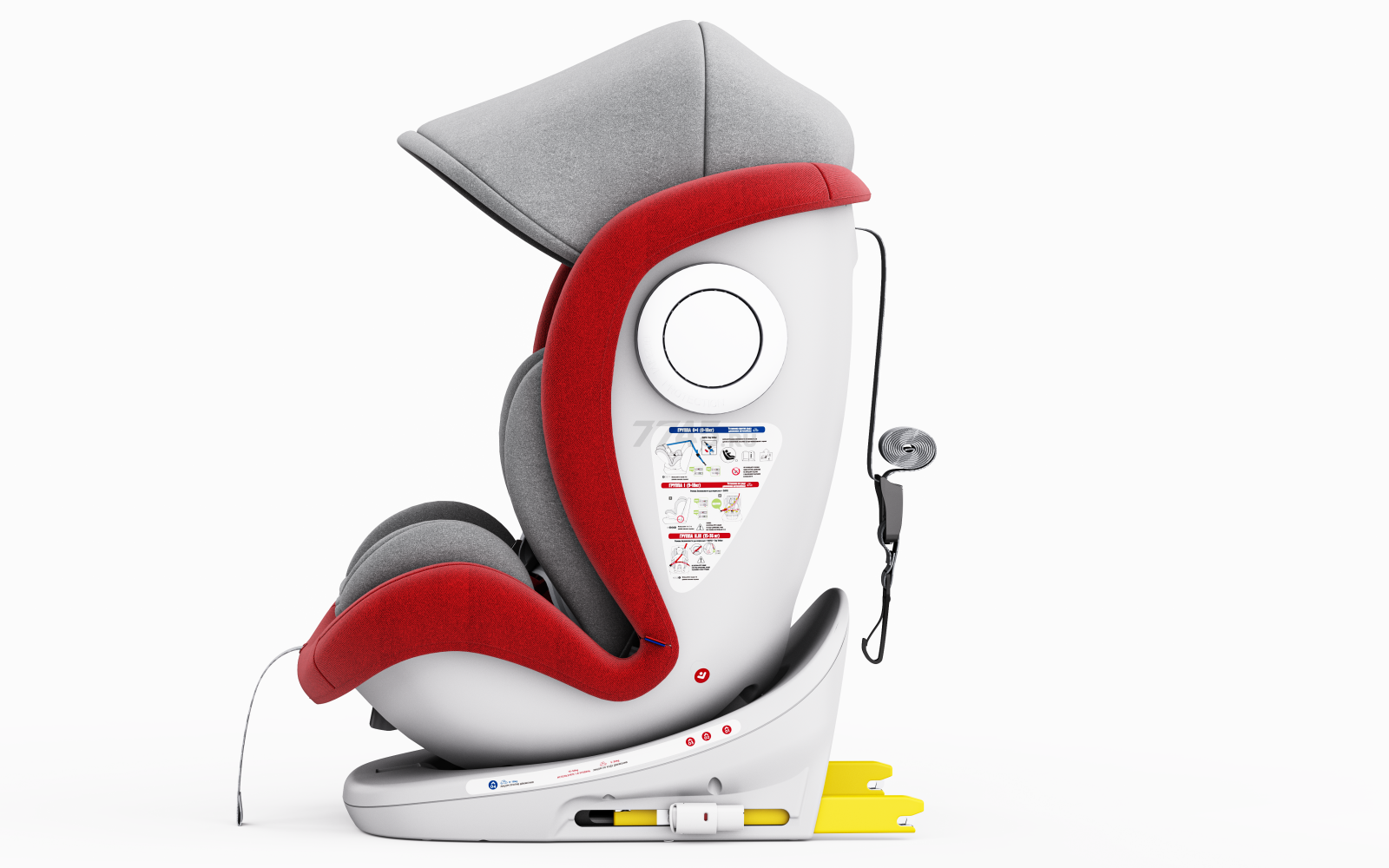 Автокресло BONBINI Universe Red (BO-323111) - Фото 25