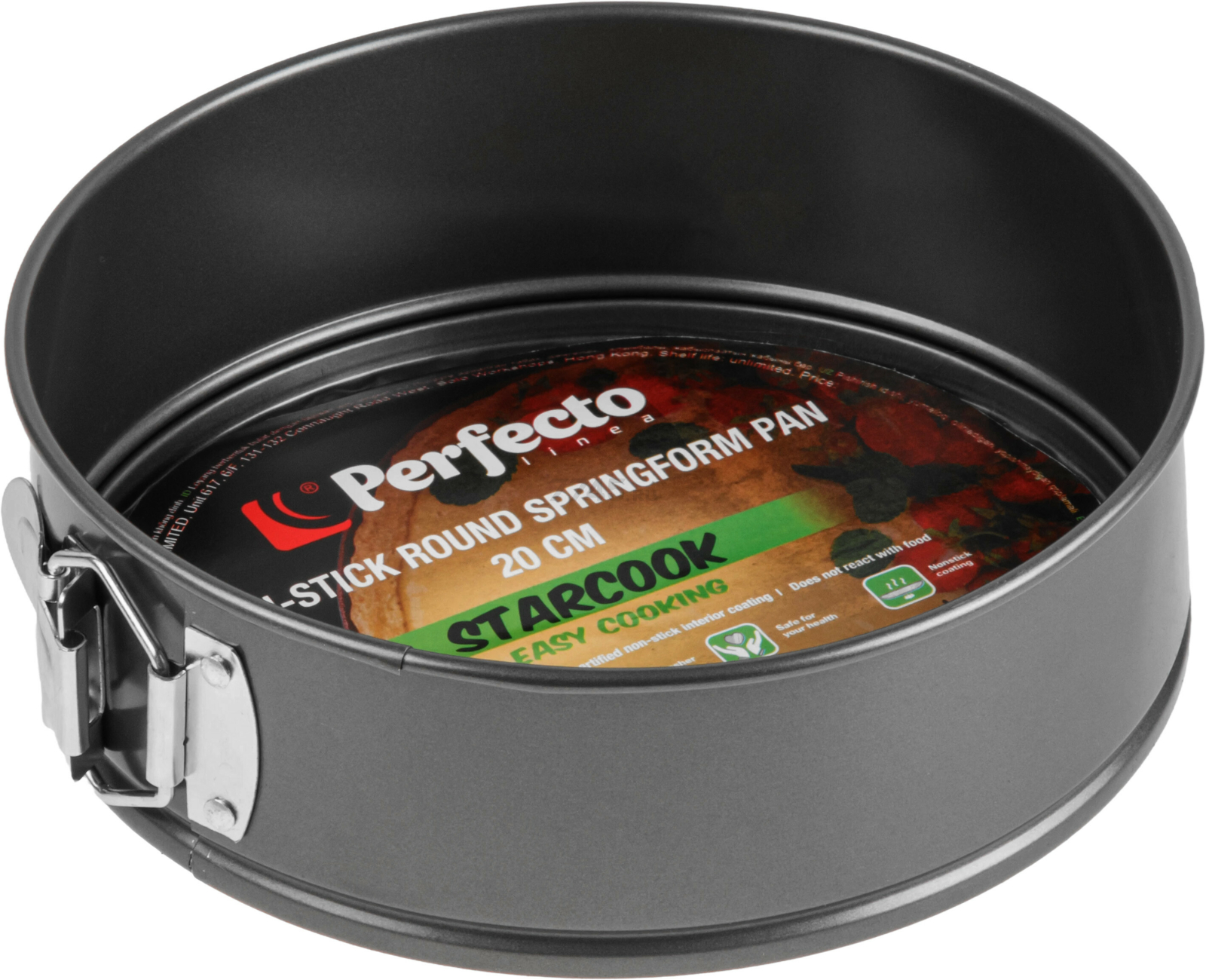 Форма для выпечки металлическая круглая разъемная PERFECTO LINEA Starcook 20 см (16-247012) - Фото 3