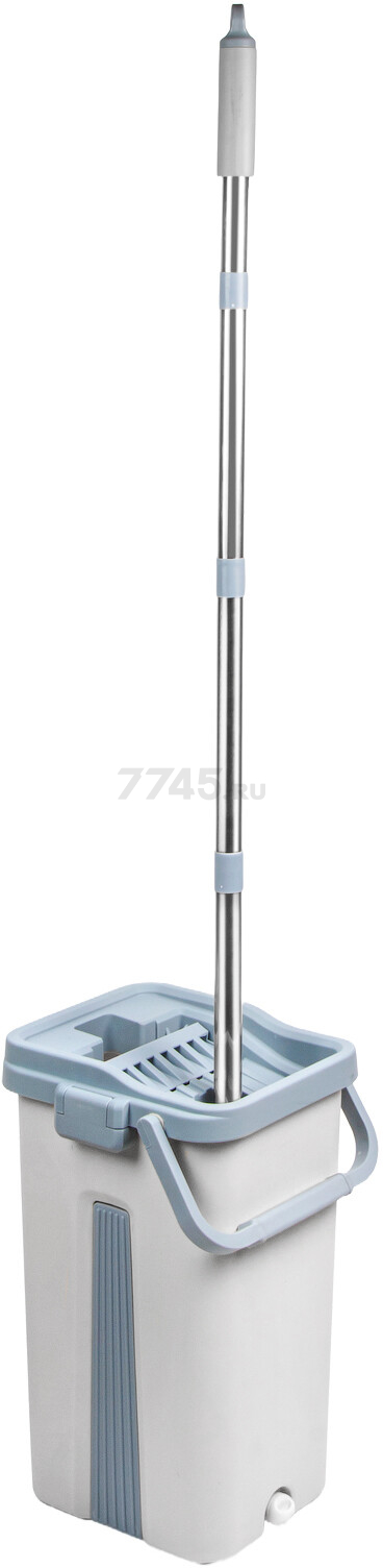 Швабра с отжимным ведром PERFECTO LINEA Scratch Anet бежевая (43-022024) - Фото 9