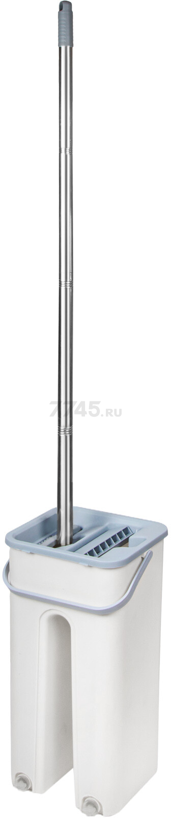 Швабра с отжимным ведром PERFECTO LINEA Scratch mop бежевая (43-012024) - Фото 9