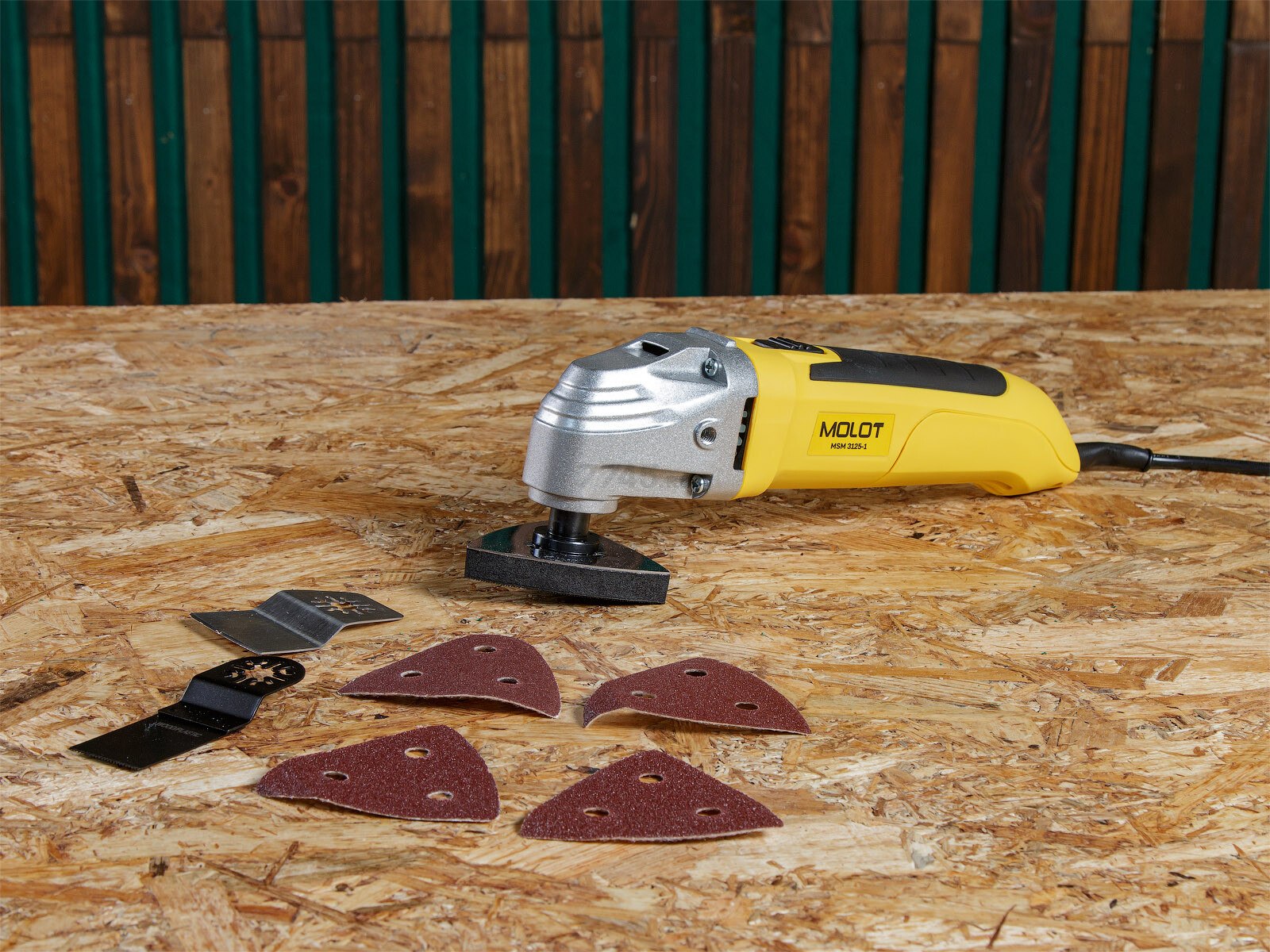 Многофункциональный инструмент (реноватор) MOLOT MSM 3125-1 (1335592) - Фото 9