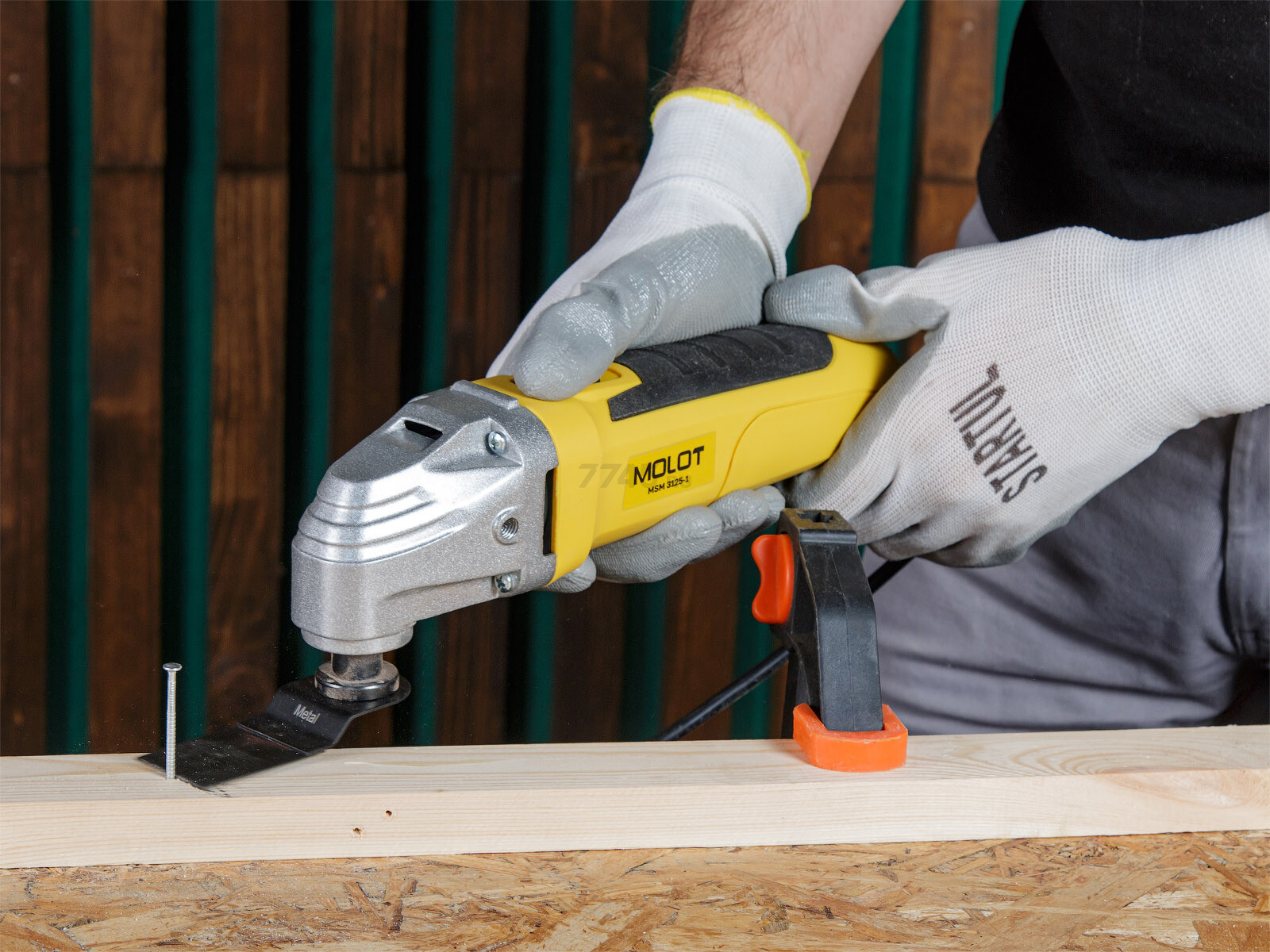 Многофункциональный инструмент (реноватор) MOLOT MSM 3125-1 (1335592) - Фото 11