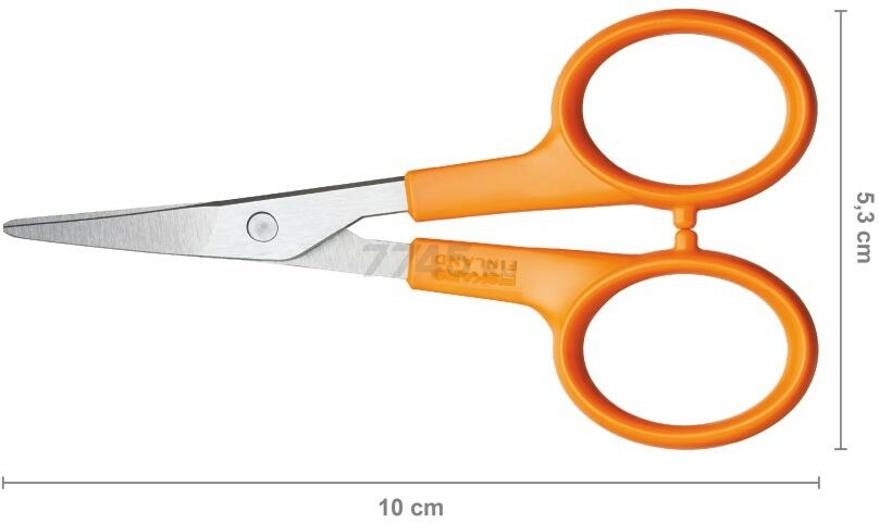 Ножницы маникюрные изогнутые FISKARS Classic 10 см (1000813) - Фото 2