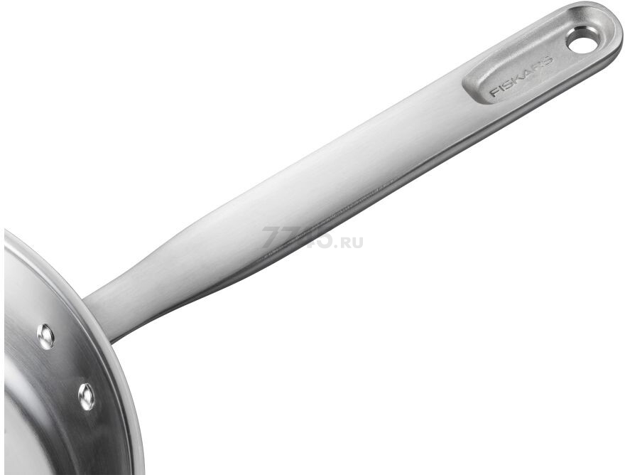 Сковорода из нержавеющей стали 24 см FISKARS All Steel (1064743) - Фото 4