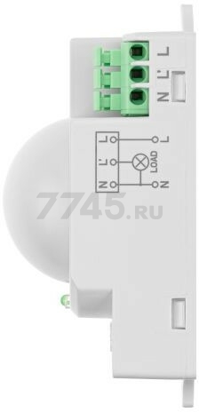 Датчик движения микроволновый настенный TDM ДДМ-01 (SQ0324-0015) - Фото 3