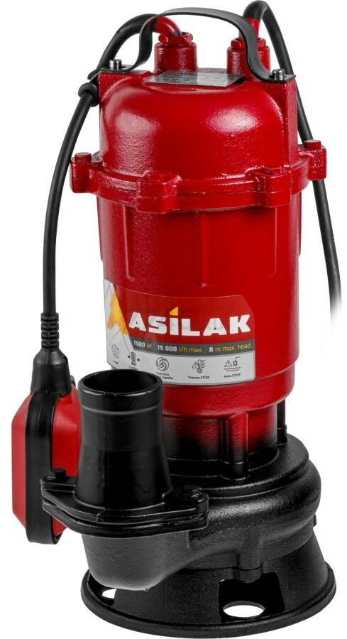 Насос дренажный ASILAK SLP-1500 (AS4410-1)