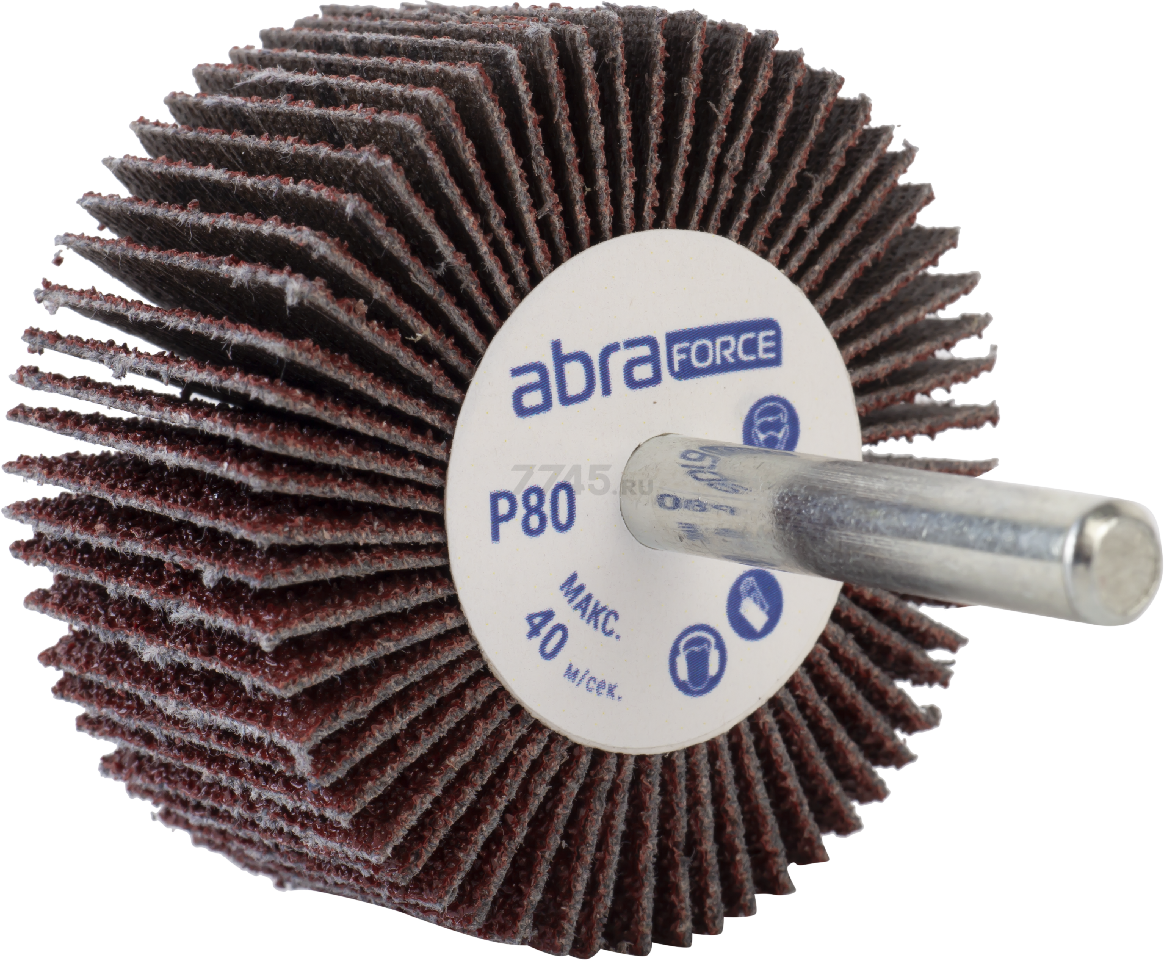 Круг лепестковый 60х30х6 мм Р80 ABRAFORCE (AM186464)