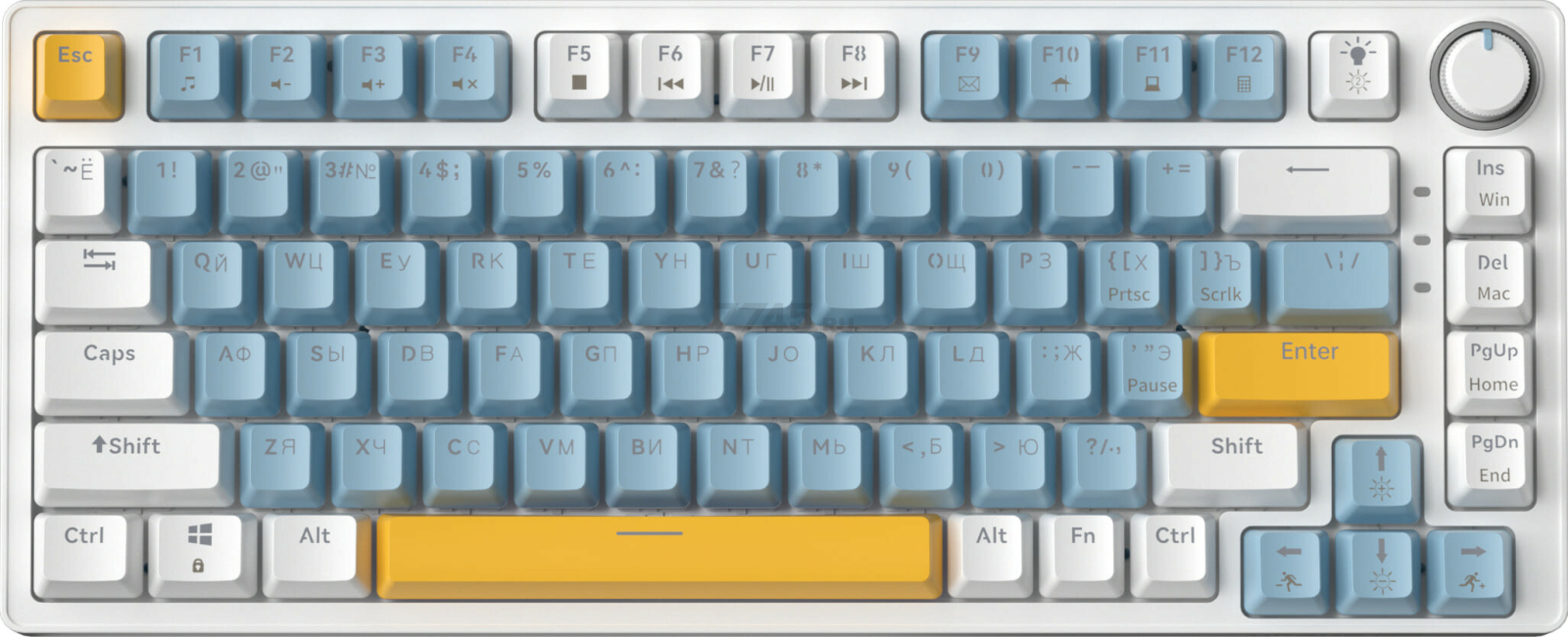Клавиатура игровая механическая URZUS Quake B (UR-5317115) - Фото 9