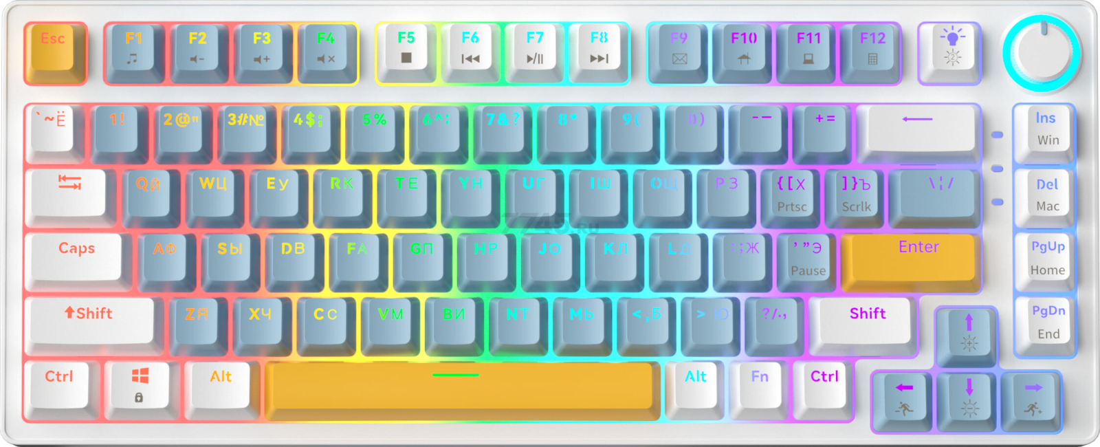 Клавиатура игровая механическая URZUS Quake B (UR-5317115) - Фото 9