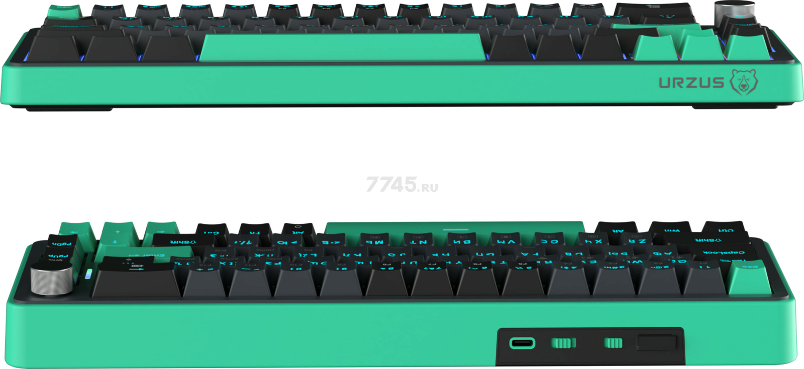 Клавиатура игровая беспроводная механическая URZUS O.I.L (UR-5317111) - Фото 21