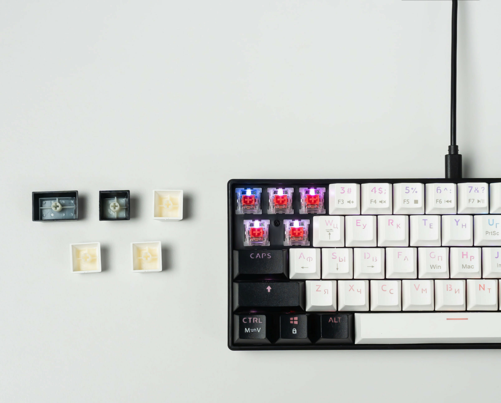 Клавиатура игровая механическая URZUS Matrix R (UR-5317112) - Фото 24