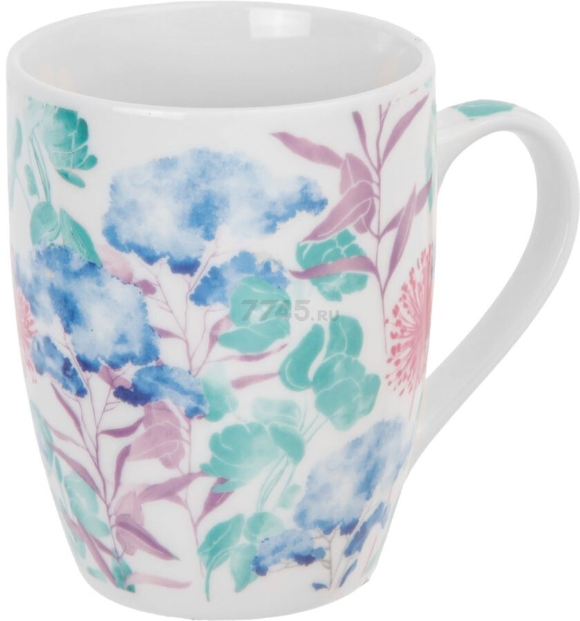 Кружка керамическая PERFECTO LINEA Flora-2 360 мл (30-063632) - Фото 4