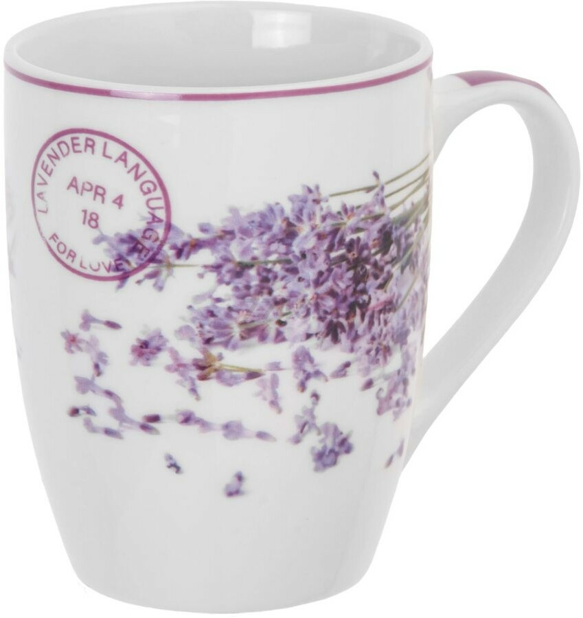 Кружка керамическая PERFECTO LINEA Lavender-4 360 мл (30-063654)