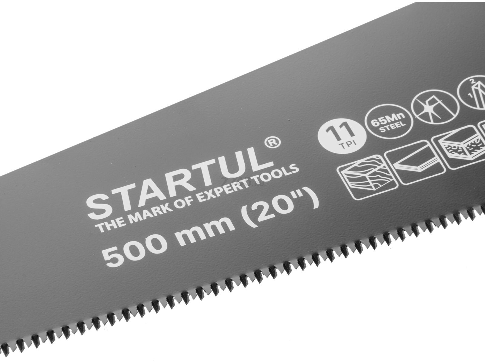 Ножовка по дереву 500 мм 11 TPI STARTUL Profi (ST4250-50) - Фото 5