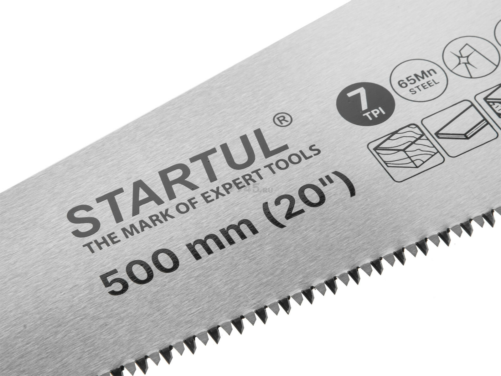 Ножовка по дереву 500 мм 7 TPI STARTUL Master (ST4242-50) - Фото 5