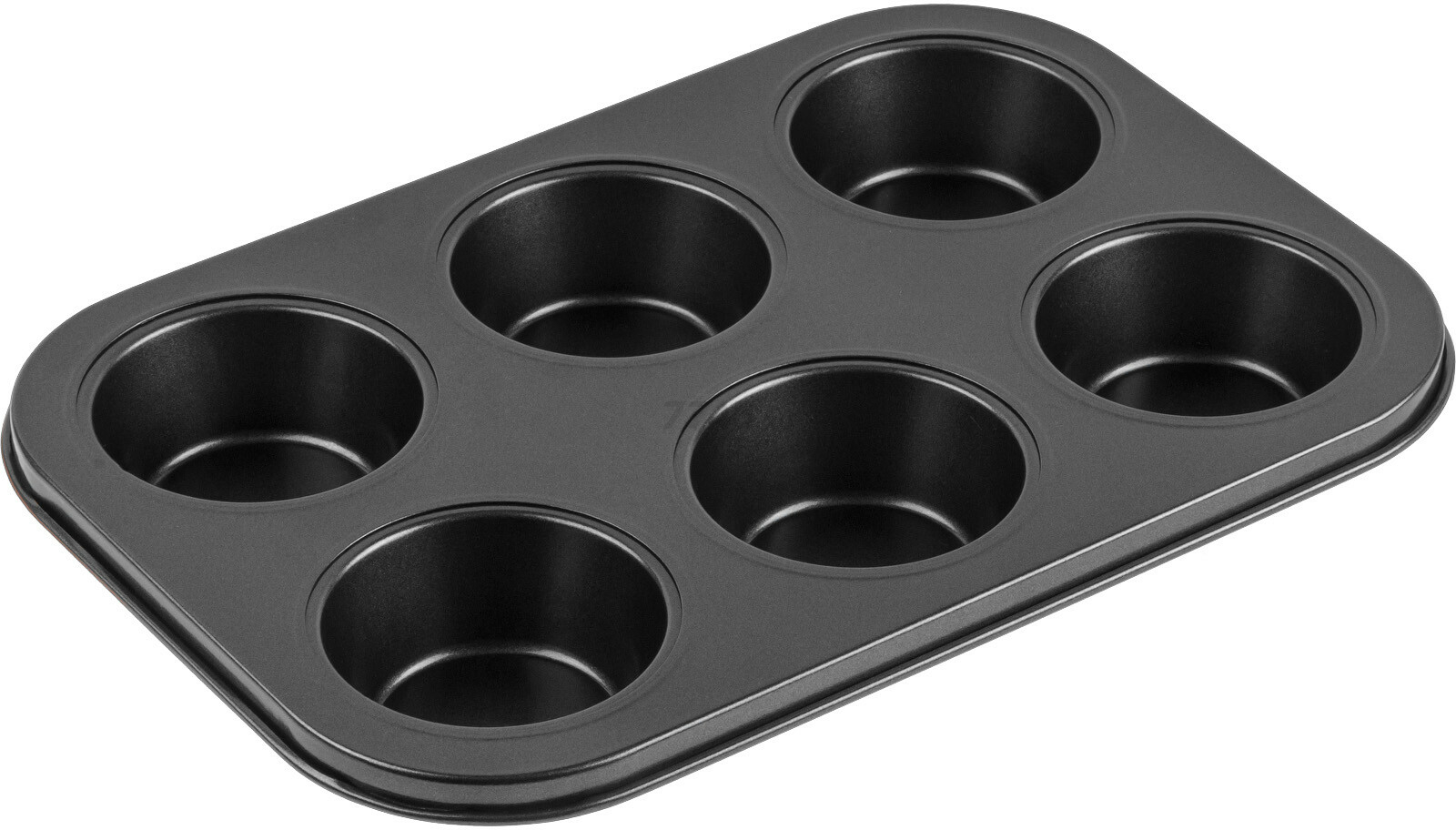 Форма для выпечки металлическая прямоугольная 26,5х18,5х3 см PERFECTO LINEA Starcook 6 кексов (16-271931) - Фото 2