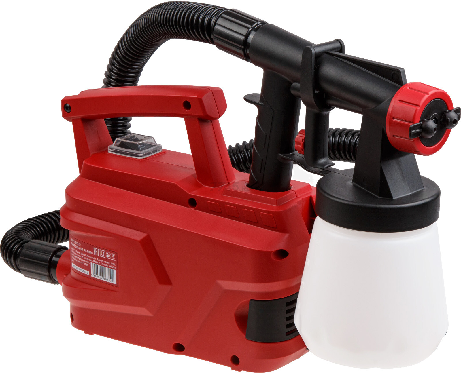 Краскораспылитель электрический WORTEX LX PS 0840 (1325732) - Фото 12