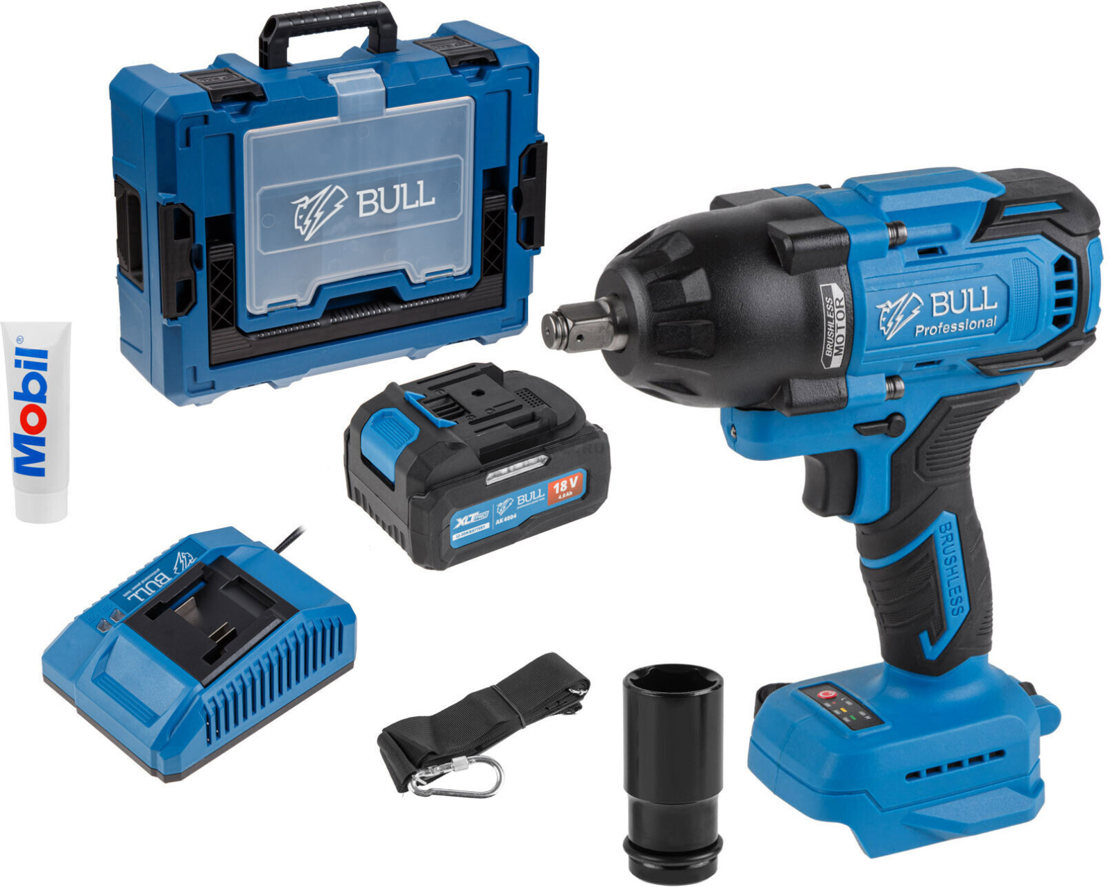 Гайковерт аккумуляторный ударный BULL SC 1807 XLTpro (1329722) - Фото 11