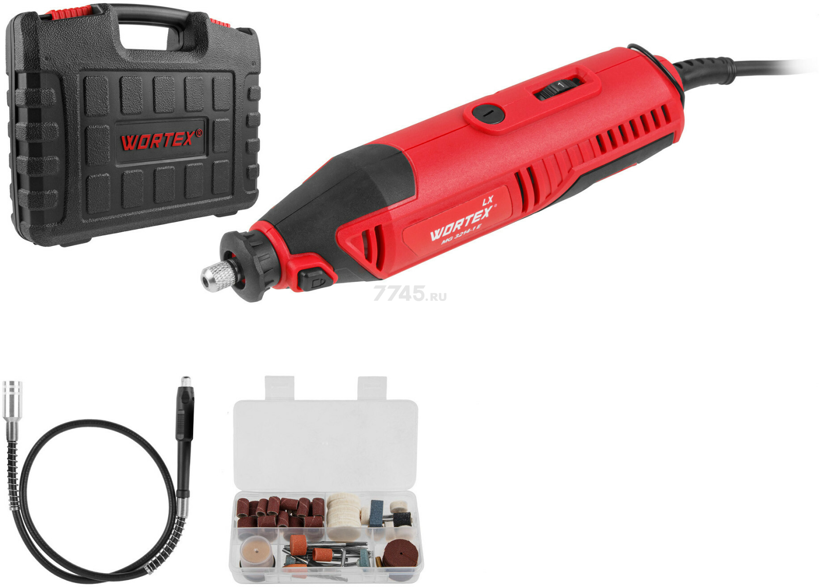 Гравер WORTEX LX MG 3214-1 E (1333744) - Фото 6