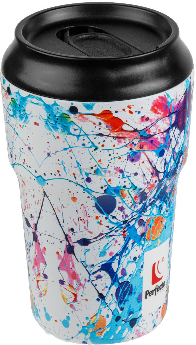 Термокружка PERFECTO LINEA серия 3D 0,45 л bright splash (27-450102)