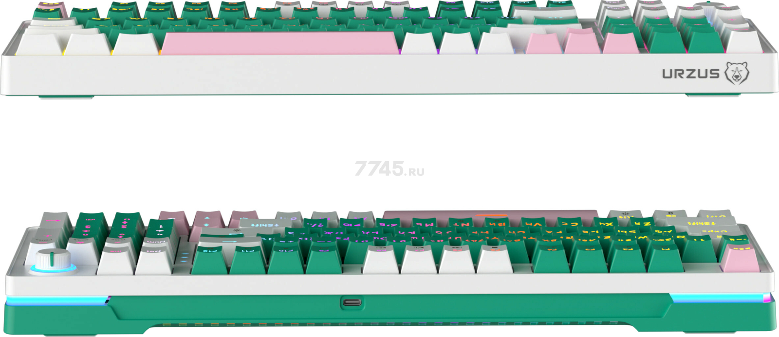 Клавиатура игровая механическая URZUS Snap B (UR-5317117) - Фото 15