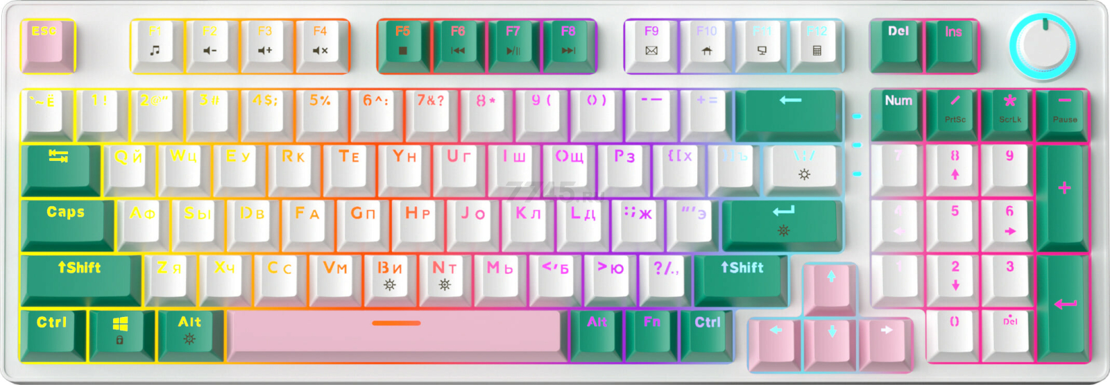 Клавиатура игровая механическая URZUS Snap R (UR-5317116) - Фото 10