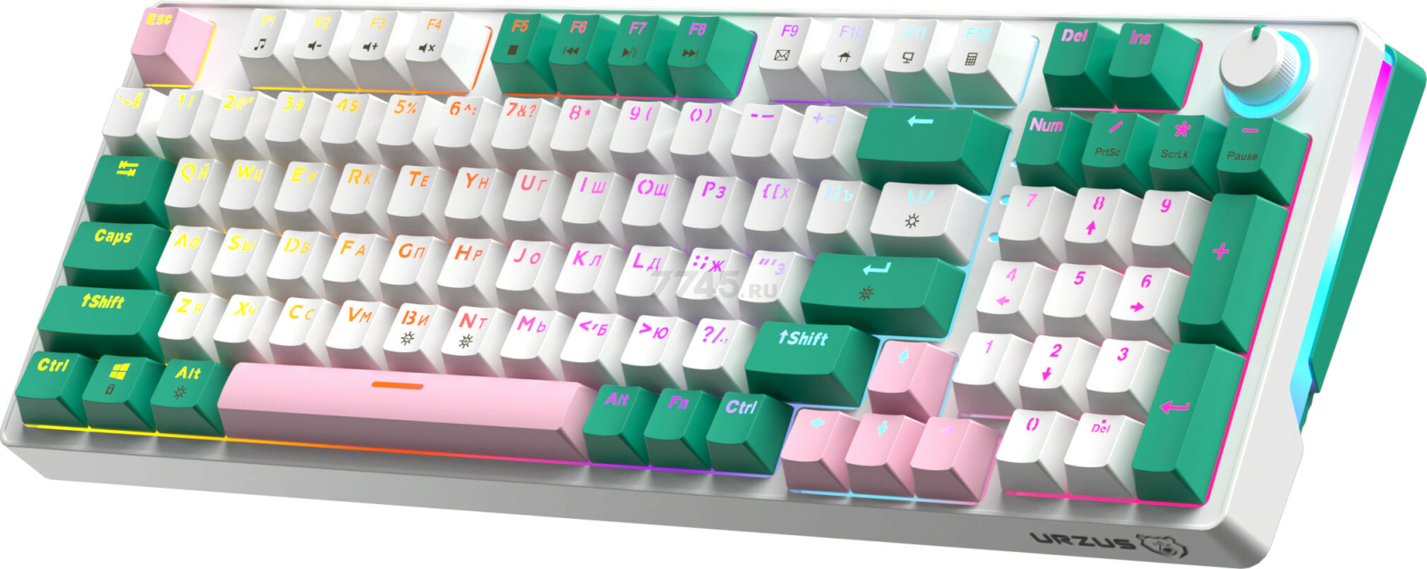 Клавиатура игровая механическая URZUS Snap R (UR-5317116) - Фото 11