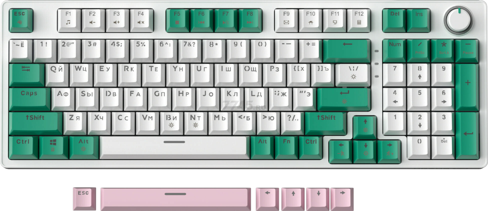 Клавиатура игровая механическая URZUS Snap R (UR-5317116) - Фото 16