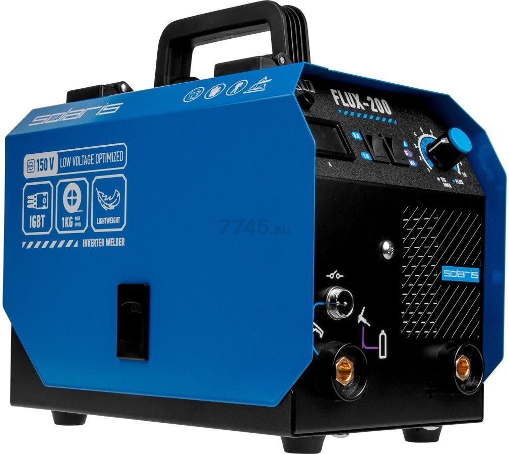 Полуавтомат сварочный SOLARIS FLUX-200 (SL5712-1) - Фото 8