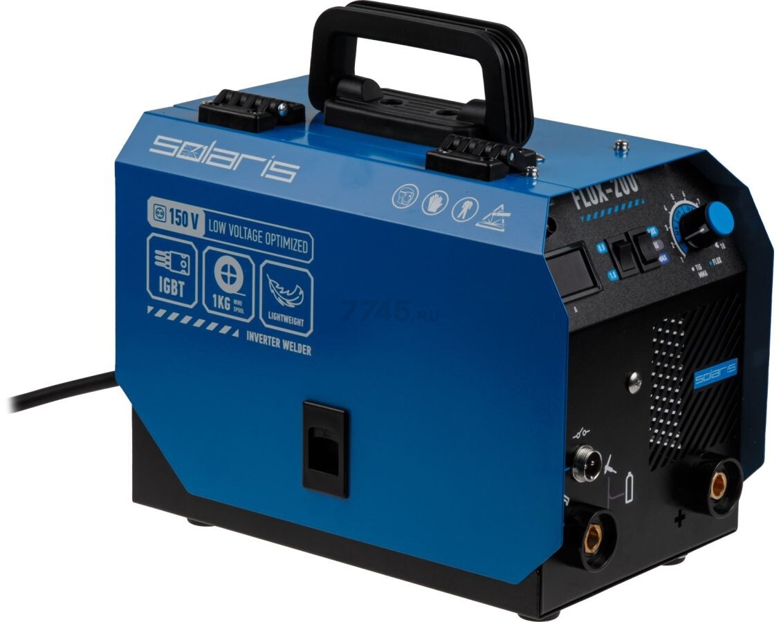 Полуавтомат сварочный SOLARIS FLUX-200 (SL5712-1) - Фото 9