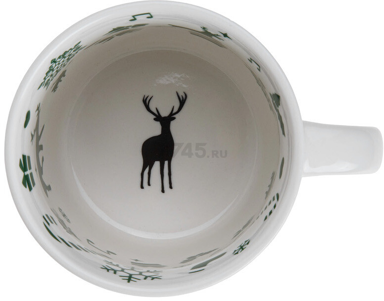 Кружка керамическая PERFECTO LINEA Snowflake Magic-3 350 мл (30-202513) - Фото 6