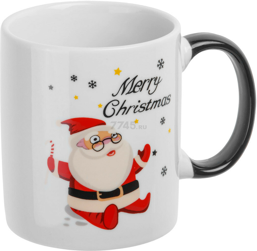 Кружка керамическая PERFECTO LINEA Merry Christmas-1 350 мл (30-202531) - Фото 2