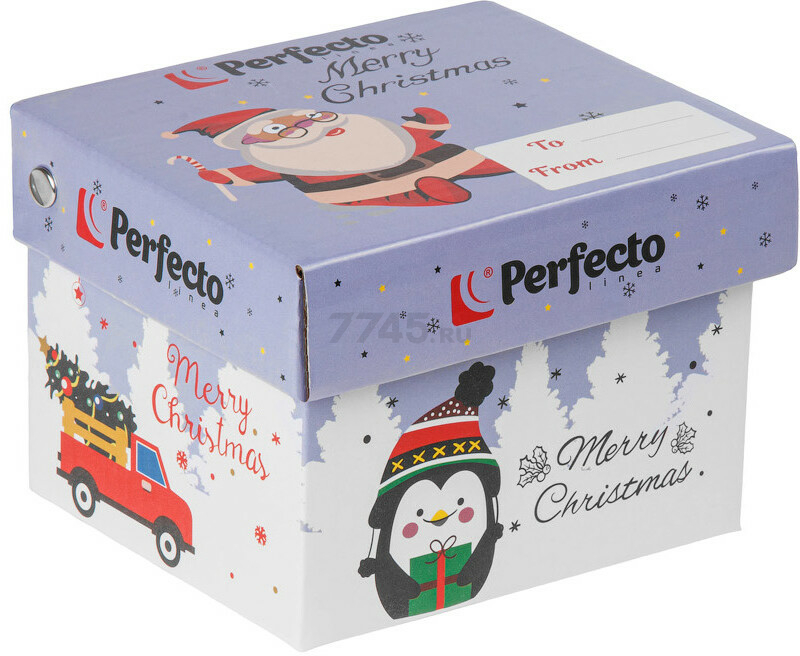 Кружка керамическая PERFECTO LINEA Merry Christmas-1 350 мл (30-202531) - Фото 3