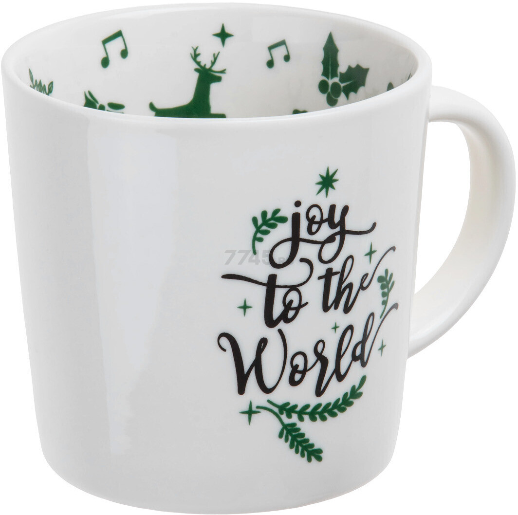 Кружка керамическая PERFECTO LINEA Snowflake Magic-4 350 мл (30-202514) - Фото 2