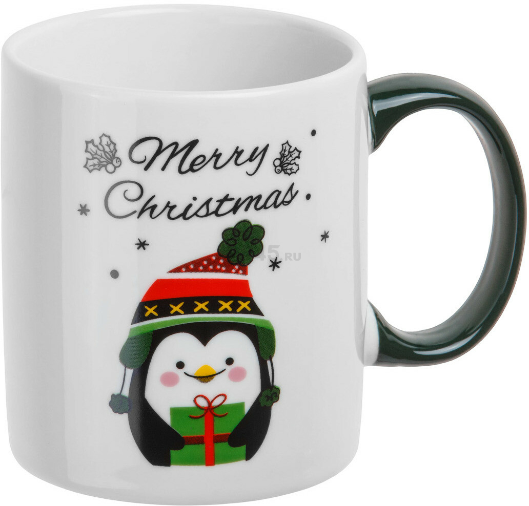 Кружка керамическая PERFECTO LINEA Merry Christmas-2 350 мл (30-202532) - Фото 5