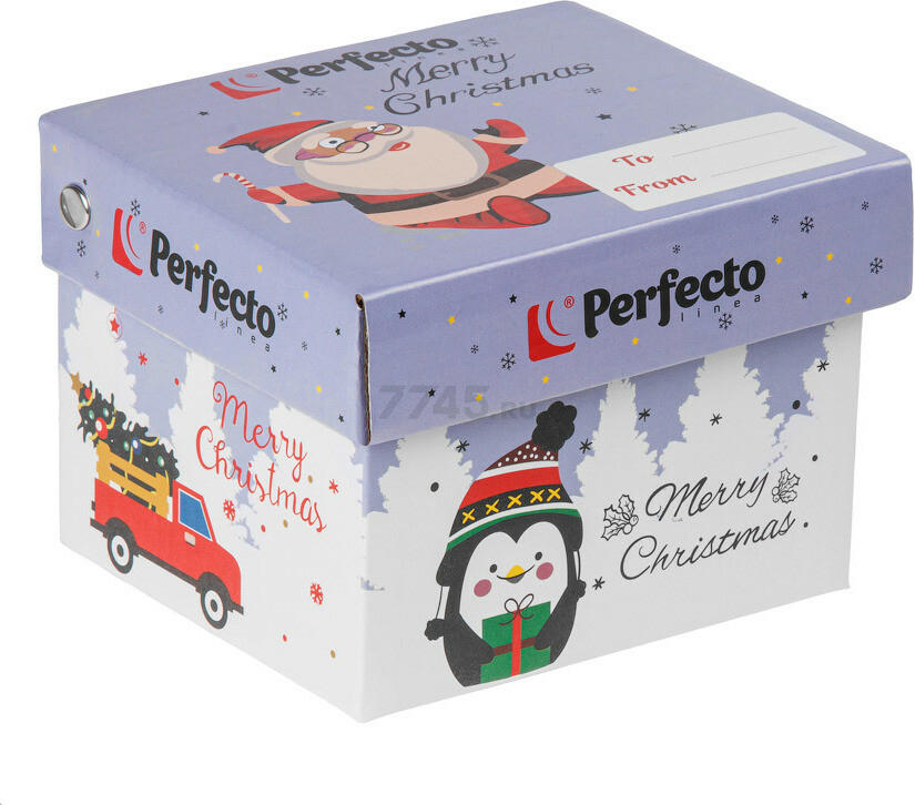 Кружка керамическая PERFECTO LINEA Merry Christmas-2 350 мл (30-202532) - Фото 6