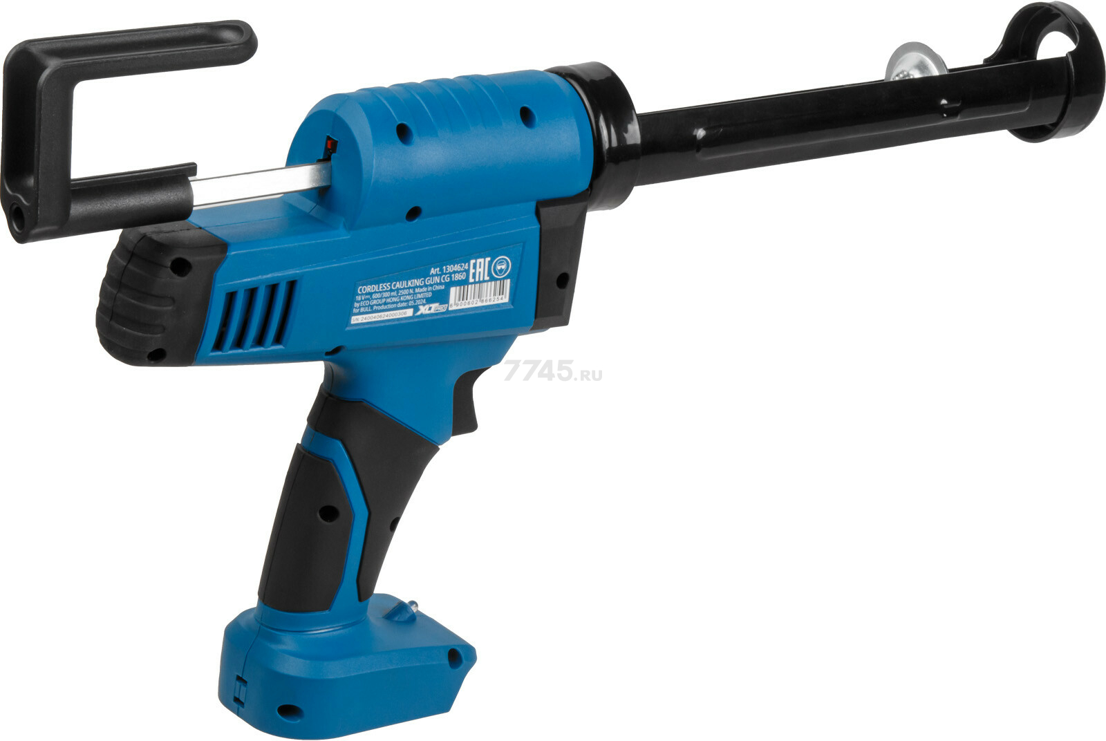 Пистолет для герметика аккумуляторный BULL CG 1860 (1304625) - Фото 6
