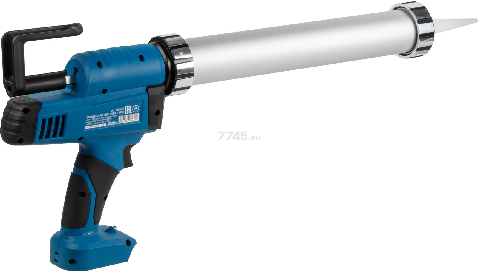 Пистолет для герметика аккумуляторный BULL CG 1860 (1304625) - Фото 4