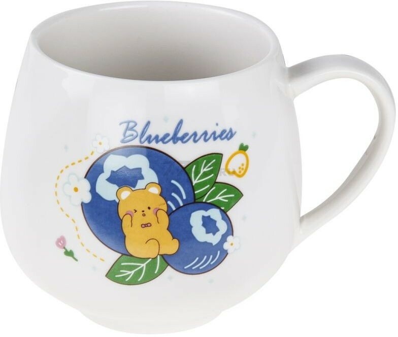 Кружка керамическая PERFECTO LINEA Sweet fruits черника 350 мл (17-401112) - Фото 2