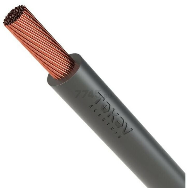 Силовой кабель КГтп-ХЛ 1х25 РС TOKOV ELECTRIC 35 м (1899586-35)