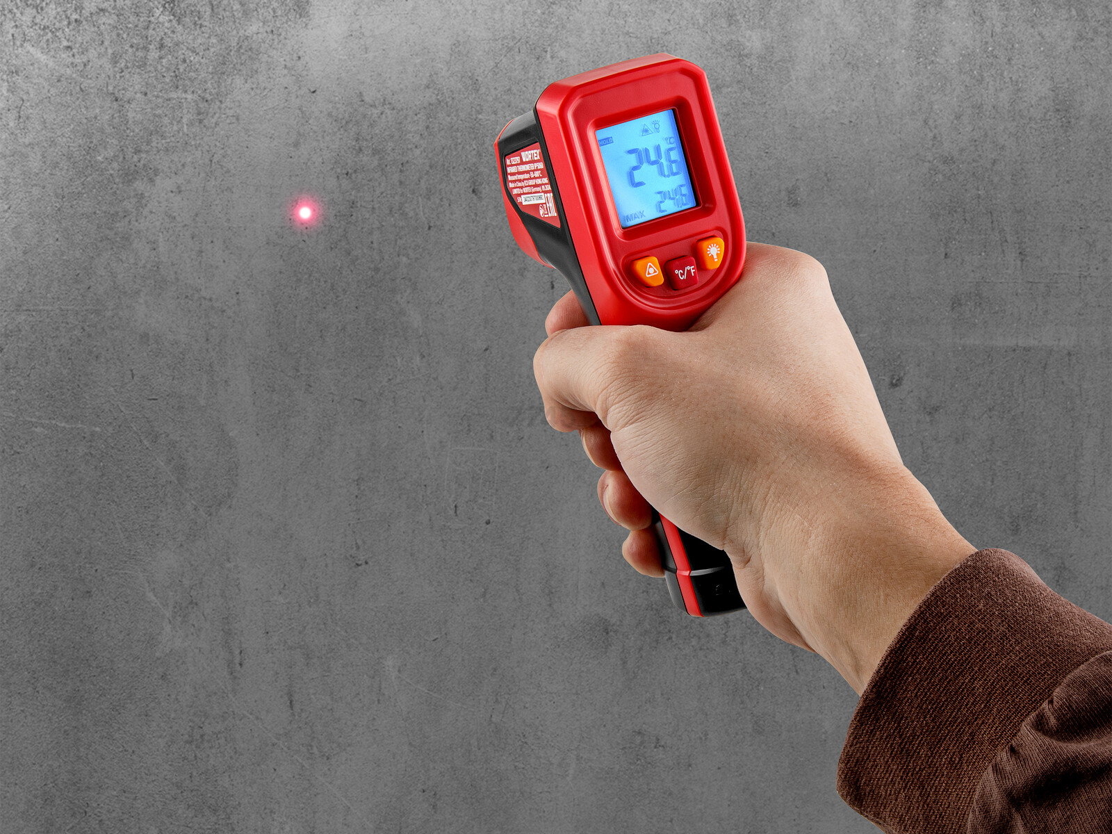 Пирометр WORTEX IP 5060 (1323797) - Фото 11