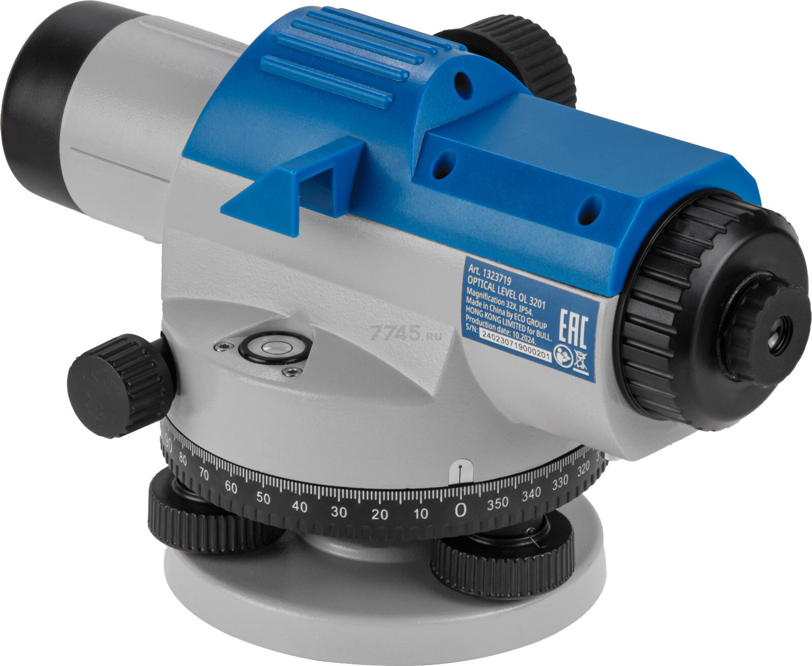 Нивелир оптический BULL OL 3201 (1323813) - Фото 3