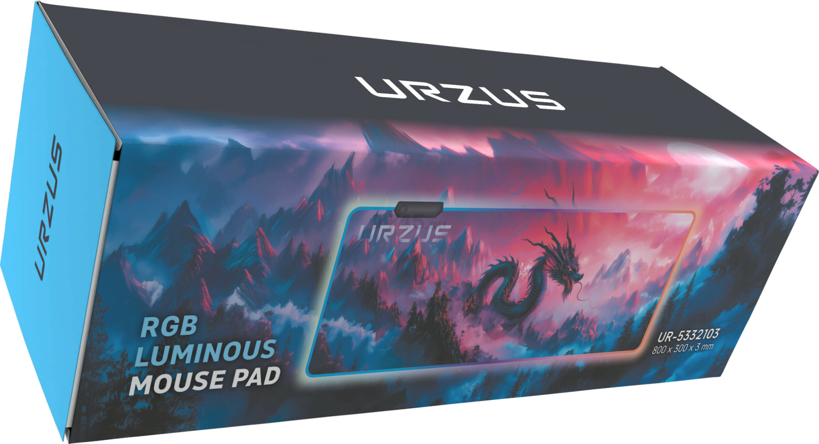 Коврик для мыши игровой URZUS UR-5332103 - Фото 16