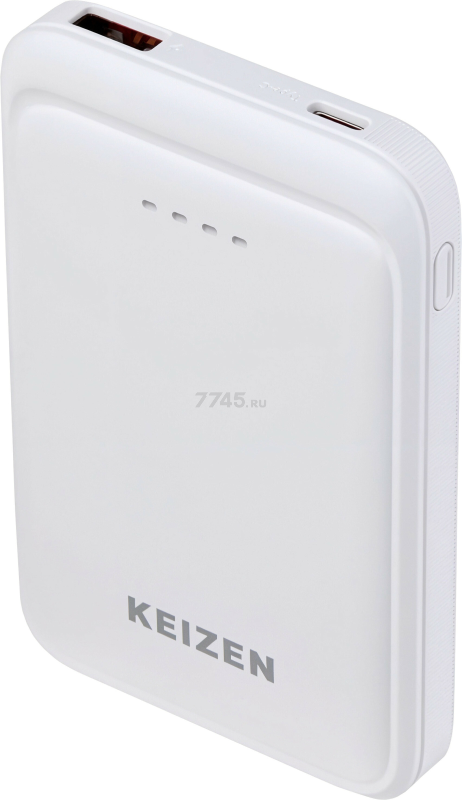 Power Bank KEIZEN 5000 mAh белый (KZ-20130101) - Фото 8