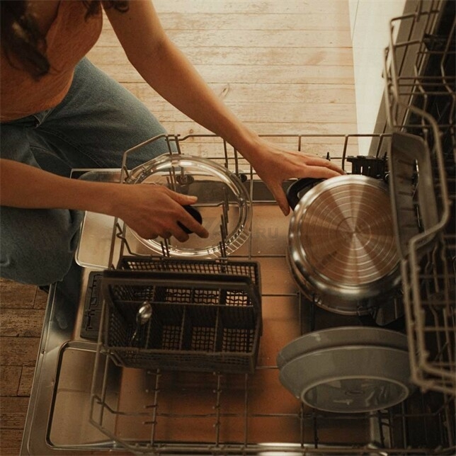 Кастрюля из нержавеющей стали 7 л FISKARS Functional Form (1072318) - Фото 9