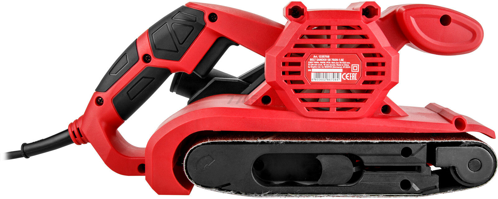Шлифмашина ленточная WORTEX SB 7609-1 AE (1335708) - Фото 8