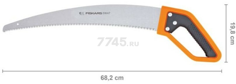 Пила садовая 470 мм FISKARS SW47 с D-образной ручкой (1028375) - Фото 2